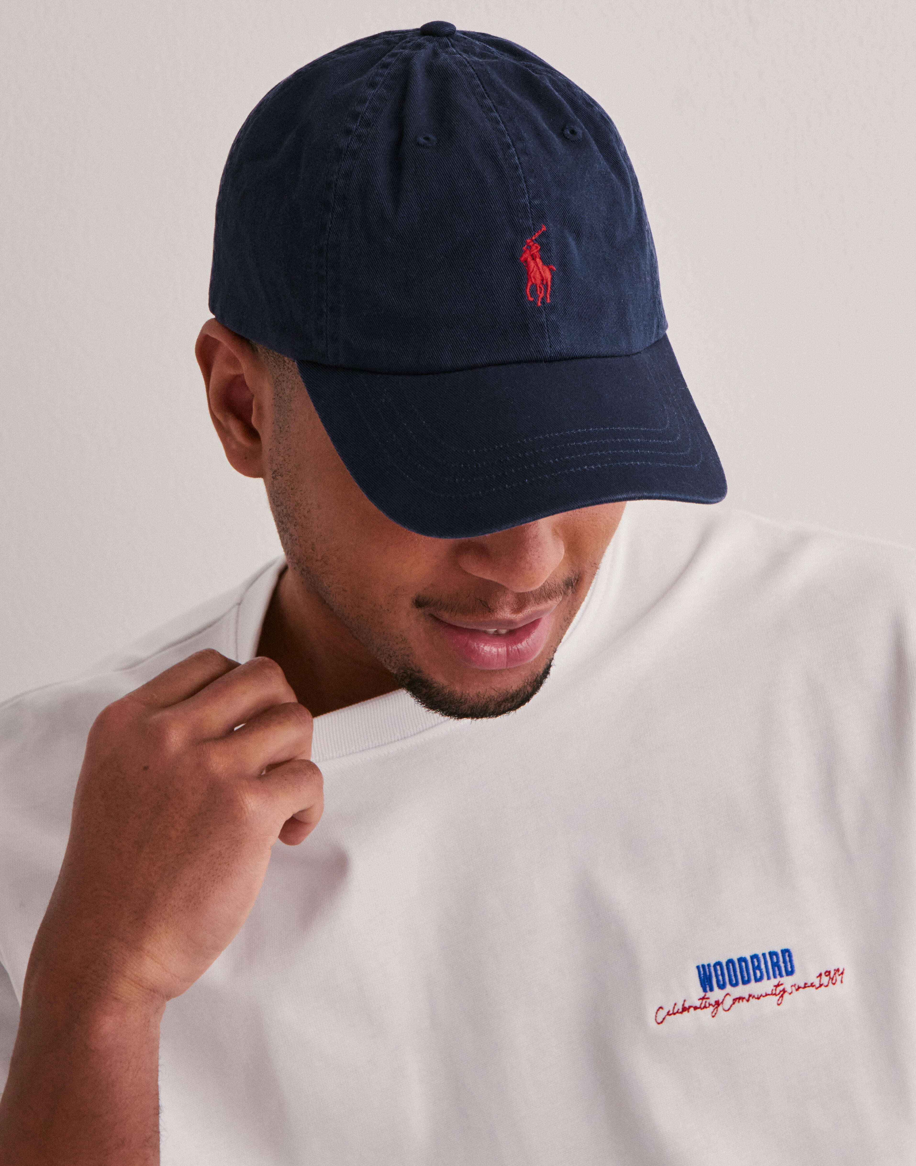 Buy Polo Ralph Lauren Classic Sport Cap - Navy/Red | NLYMAN