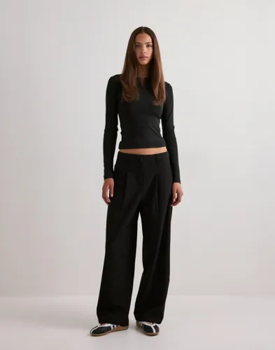 PIECES Pcbosella Mw Barrel Pants Noos Bc kostymbyxor dam – bild 3