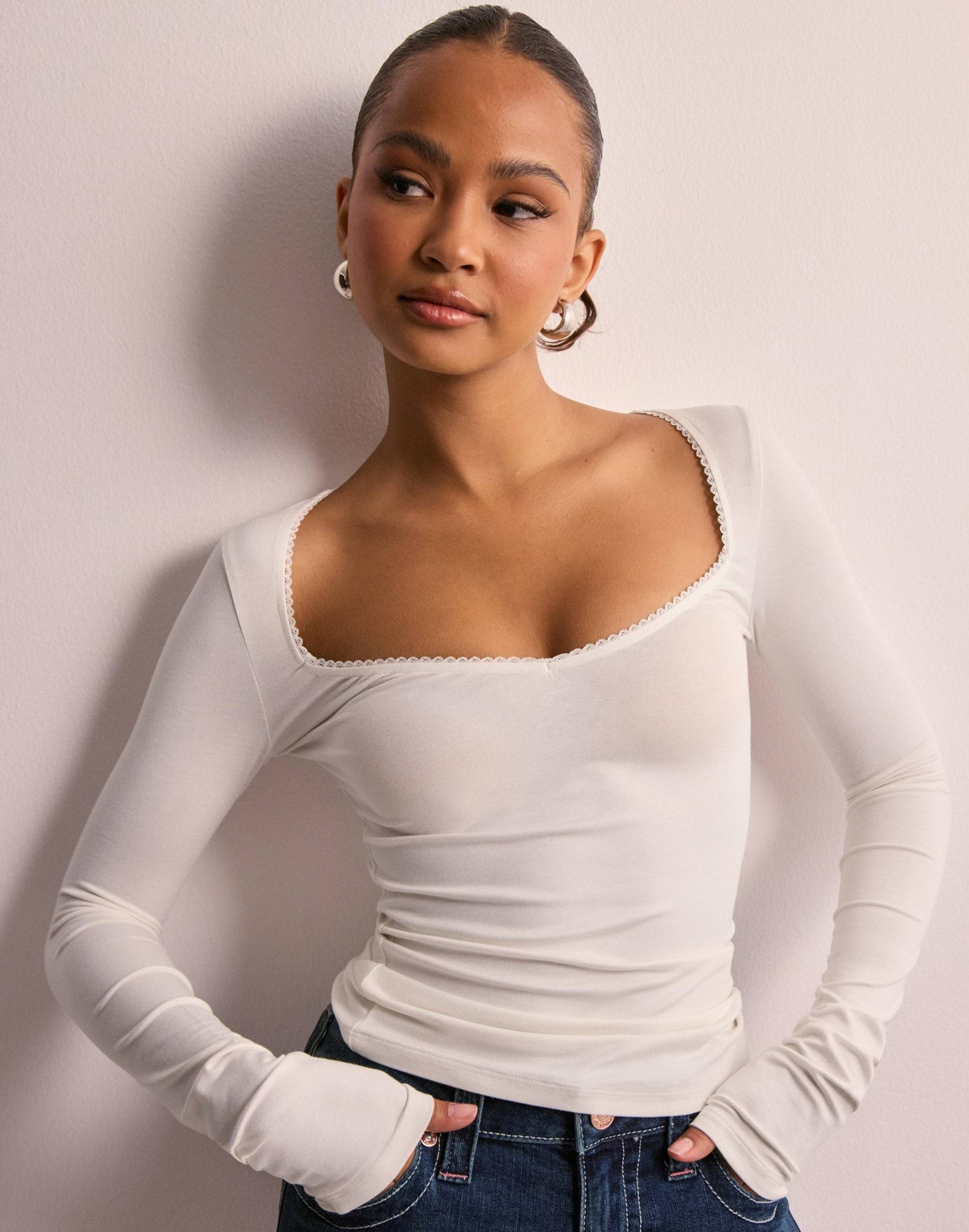 NAME IT Nmfroisin Ls Top, Black, 116