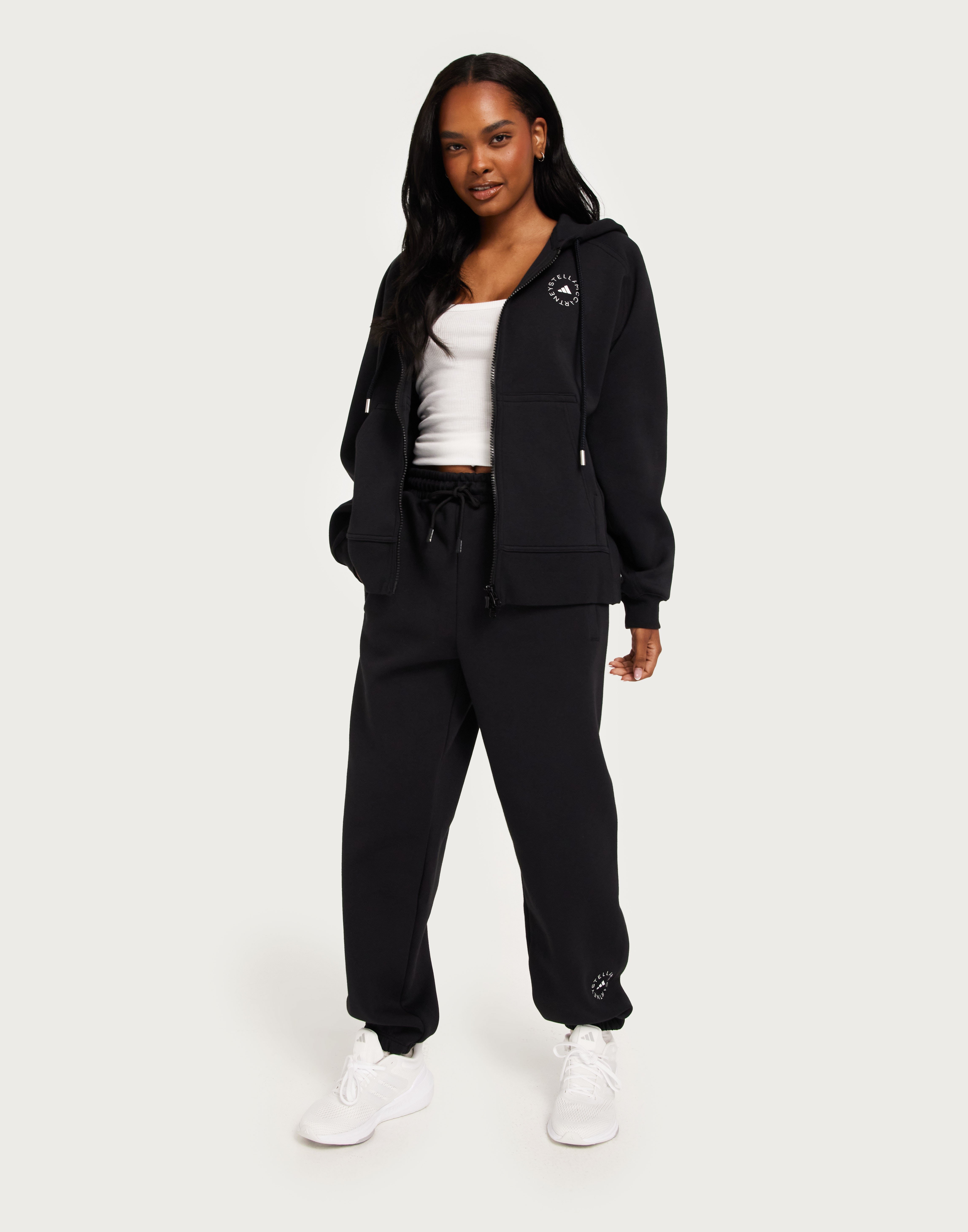 Buy adidas by Stella McCartney aSMC FZ HOODIE - Black | Nelly.com
