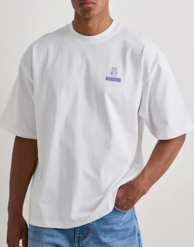Woodbird Beam Lucky Tee T-shirts med tryck herr – bild 2