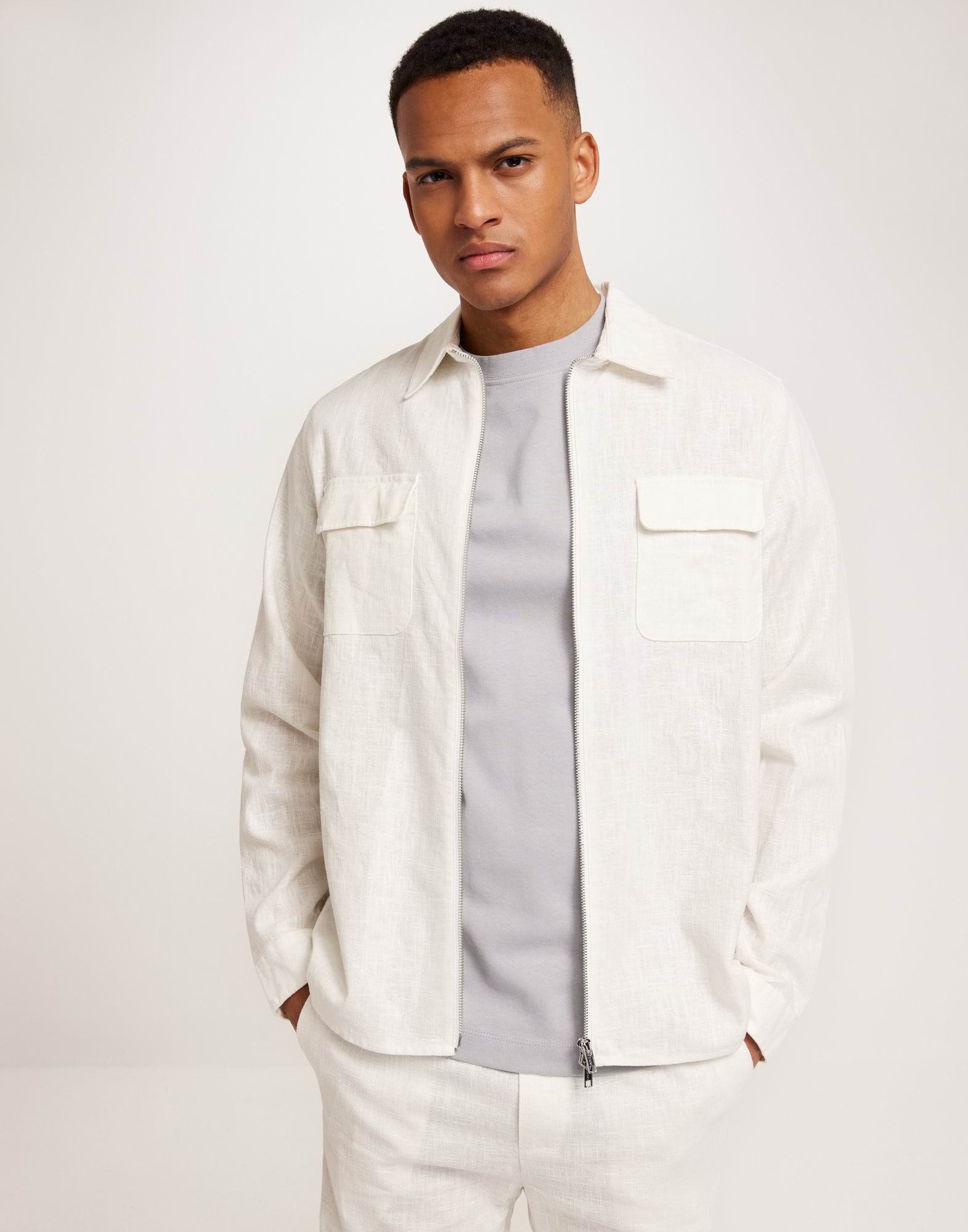 Quincy linen overshirt