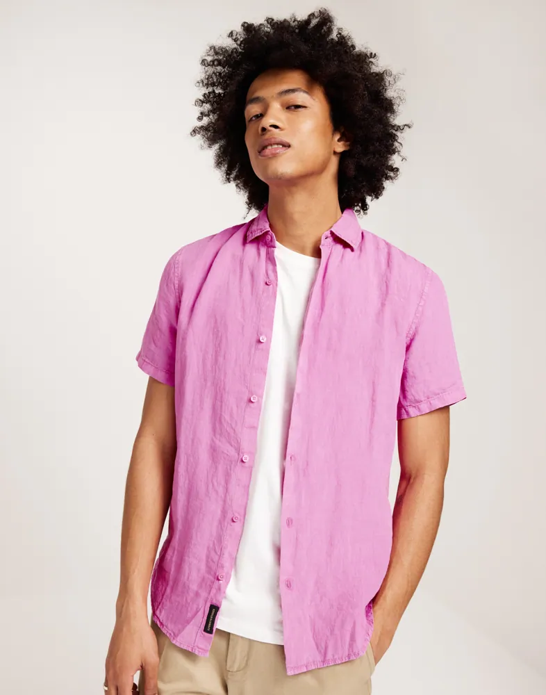 STUDIOS CASUAL LINEN S/S SHIRT