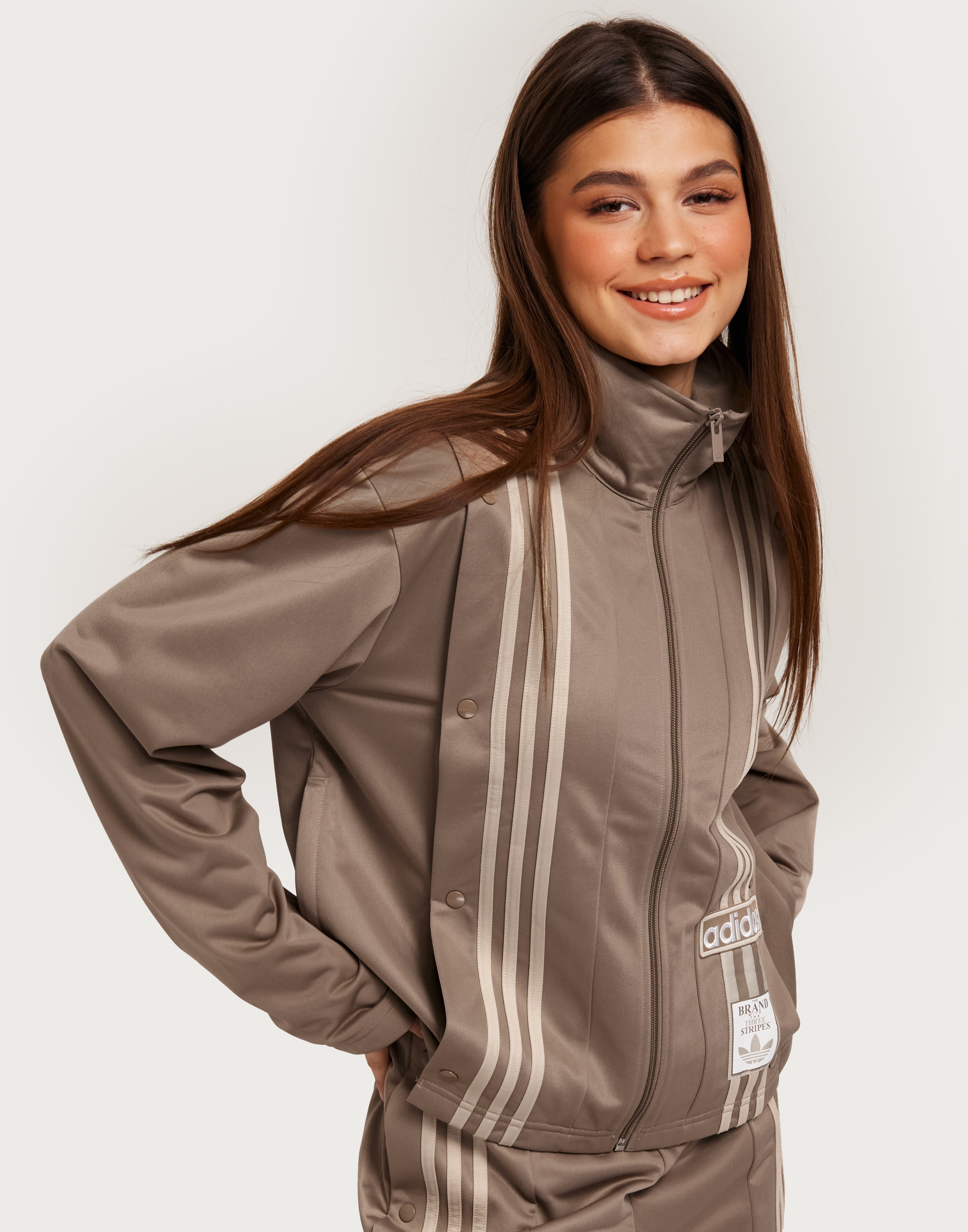 Buy Adidas Originals TRACK TOP - Brown | Nelly.com