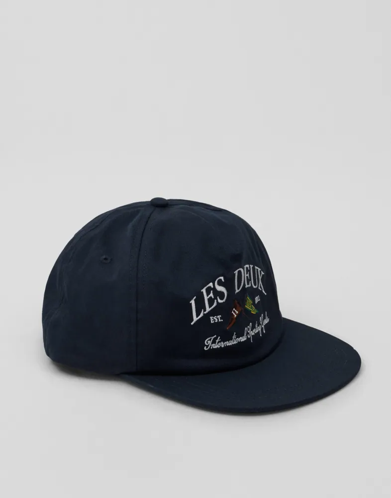 LES DEUX Ivy League Organic Letterman C Märkeskepsar herr – bild 3