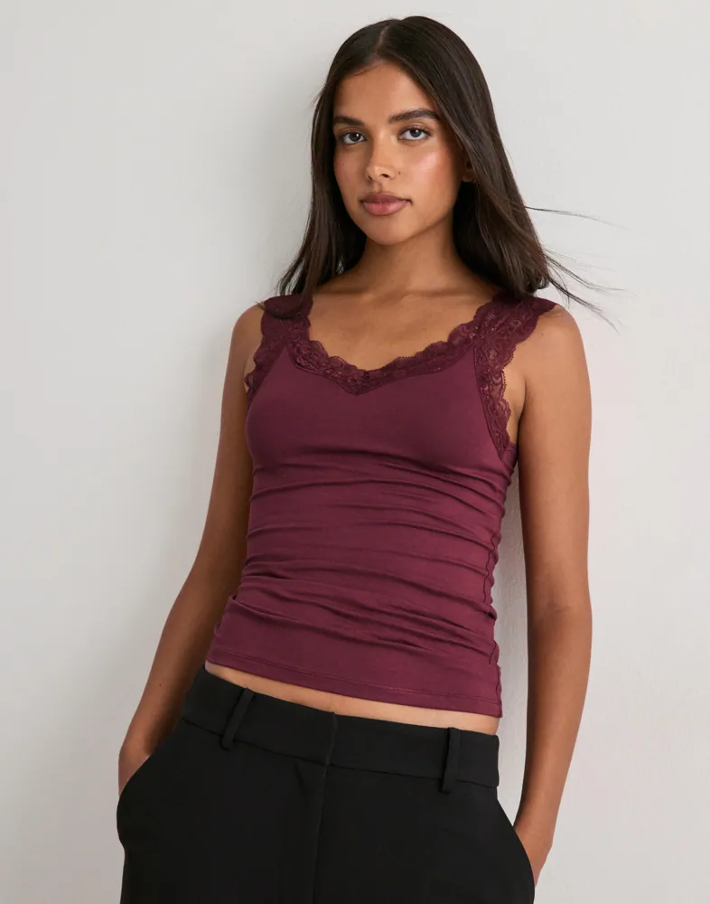Pcbarbera Lace Top Noos Bc