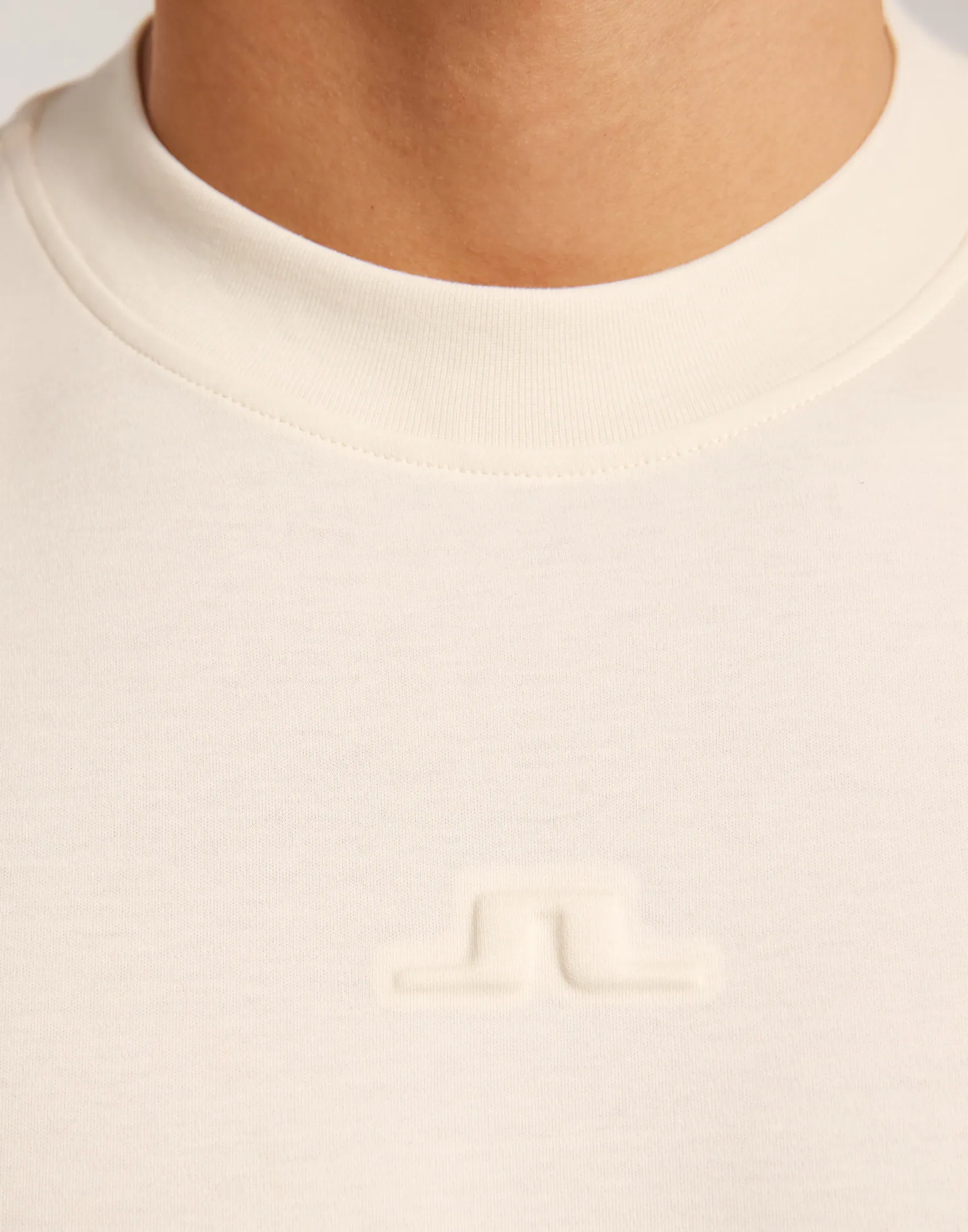 Adan Logo Mock Neck Tee