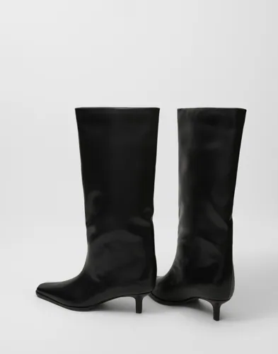 Nelly Squaretoe Under Knee Boot ankelboots dam – bild 3