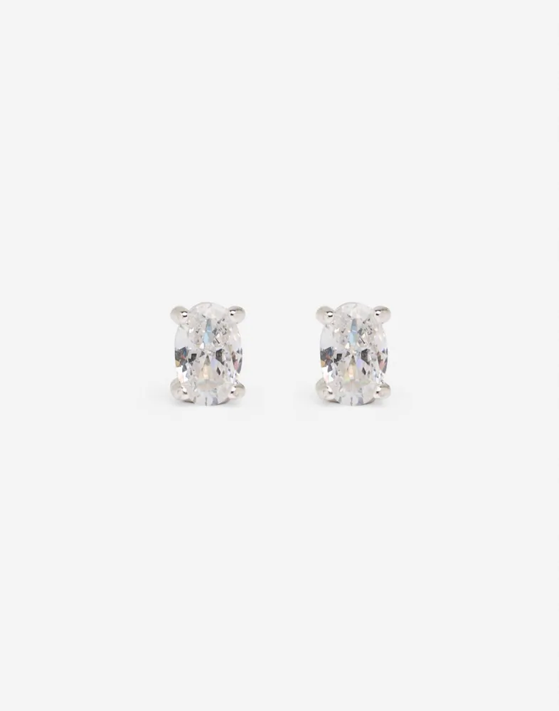 Oval Cut Stud