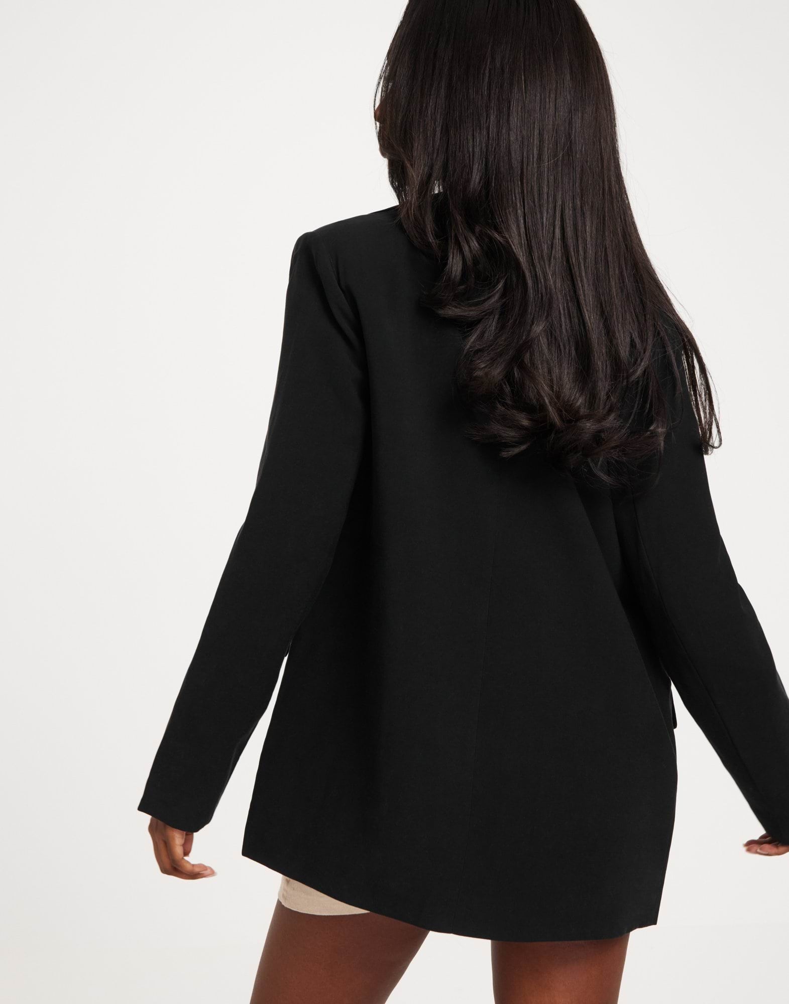 Pckamil Ls Loose Blazer Hot Fudge main image 1