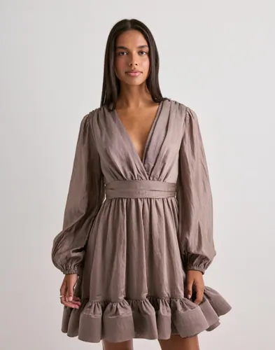 brunch mini dresses Sassy Shortcake Blush for Brunch Dress