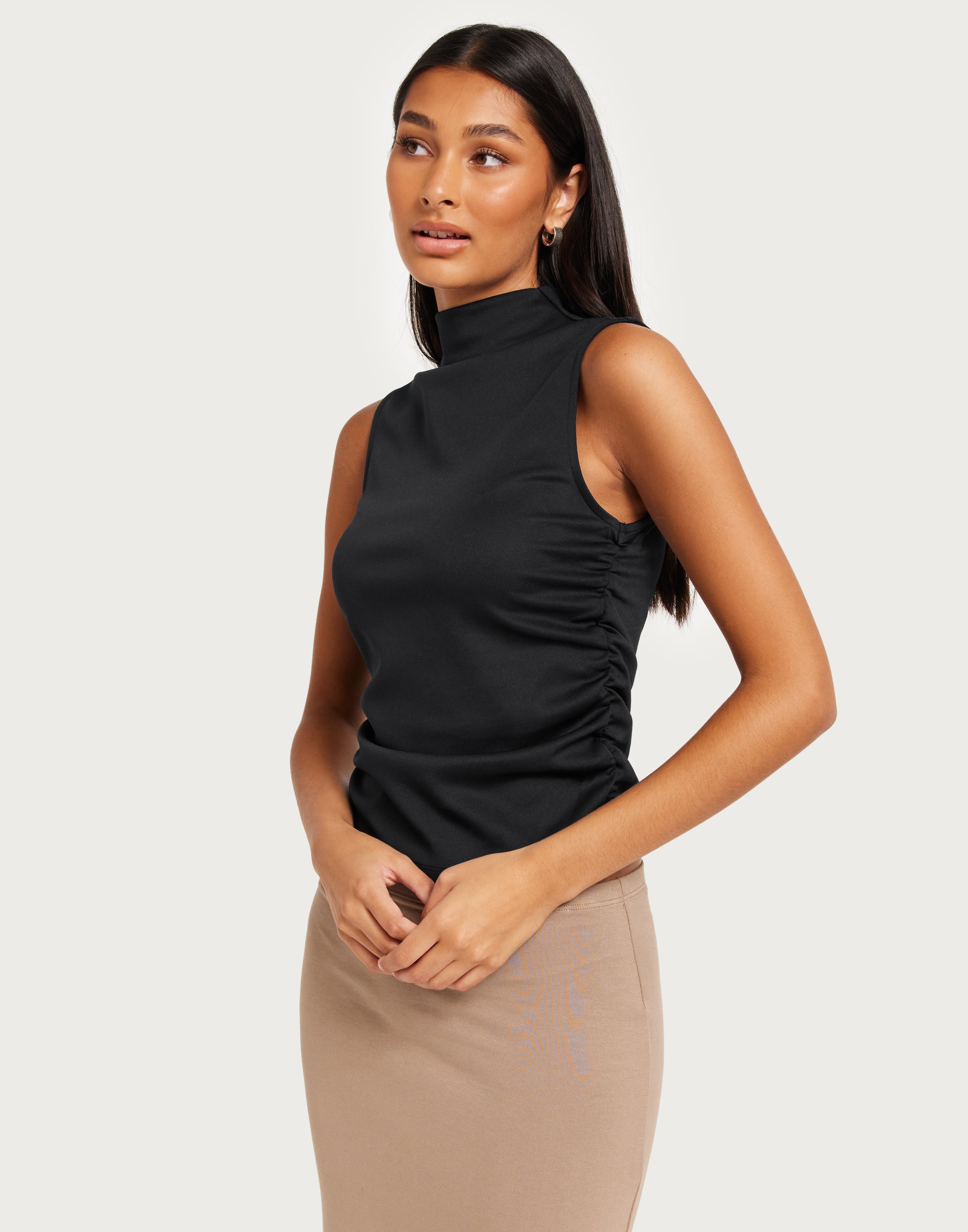 Buy JJXX JXELLIE STR SL TOP JRS - Black | Nelly.com