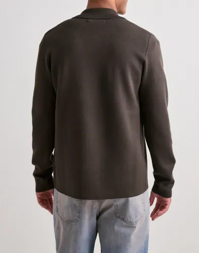 Samsøe Samsøe Samatt Zip Polo 15825 Tröjor med dragkedja polotröjor herr – bild 3
