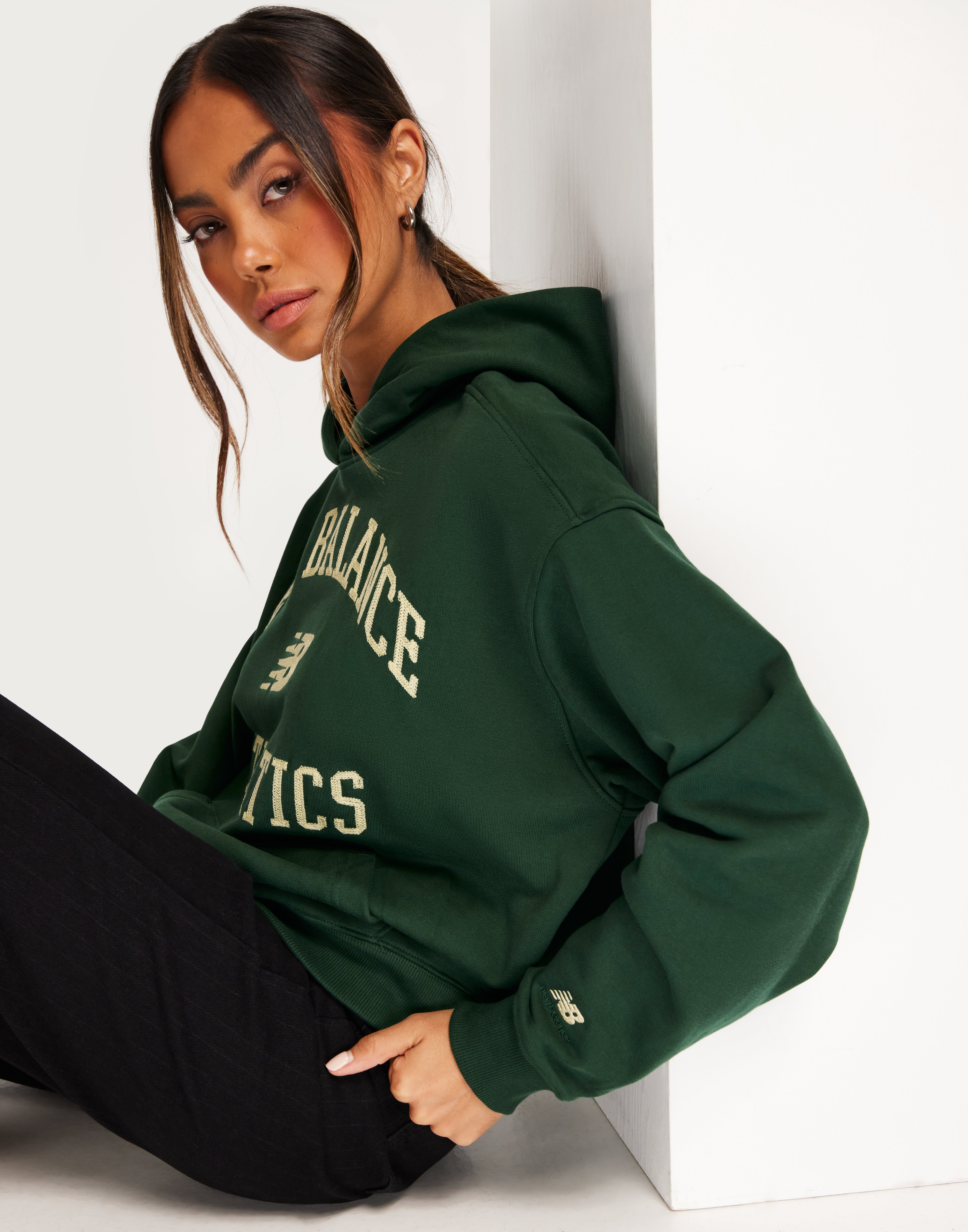 Athletics Varsity Oversized Fleece Hoodie