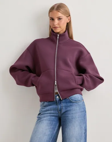 Nelly Scuba Zip Sweat sweatshirts dam – bild 2