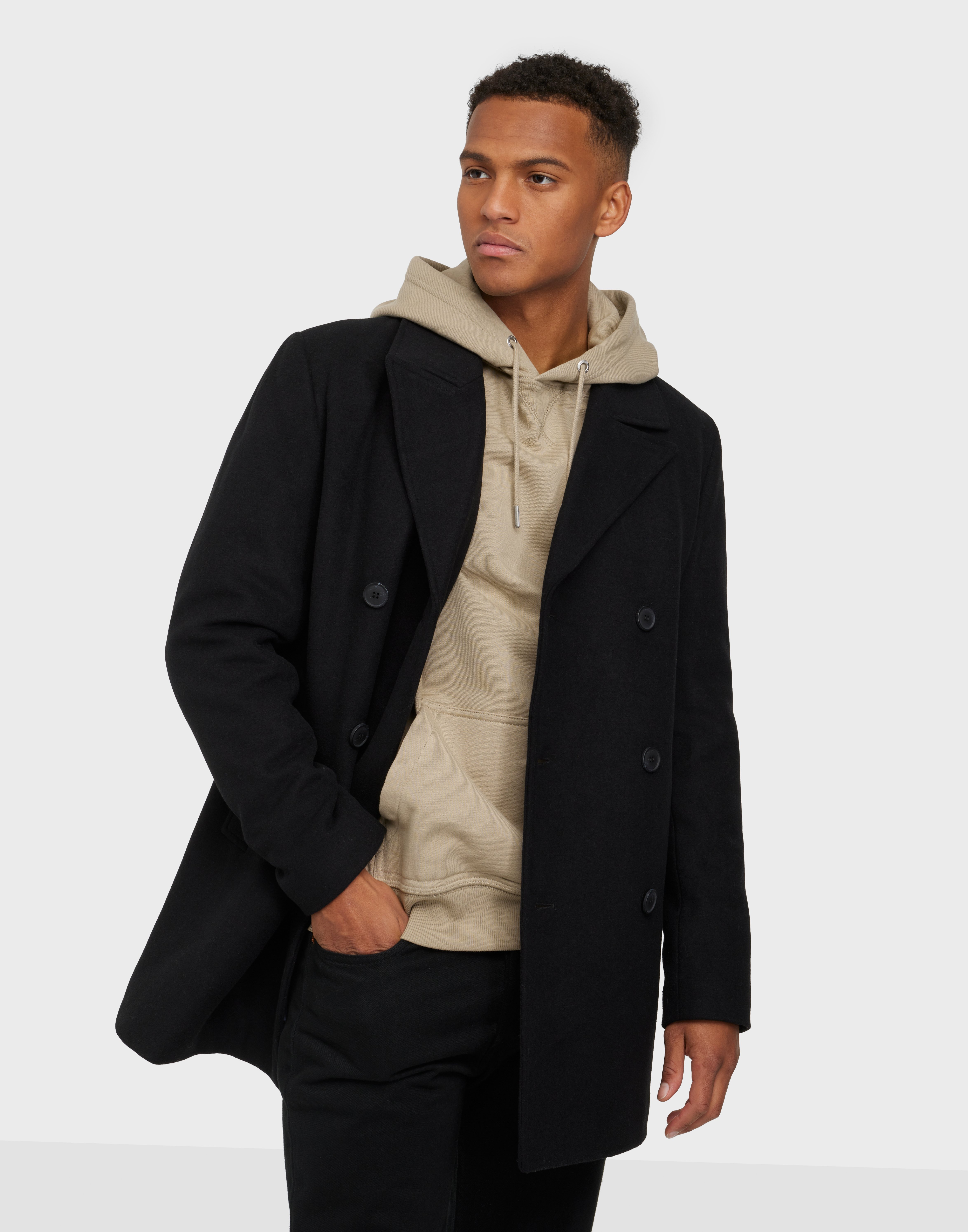 Selected homme peacoat on sale