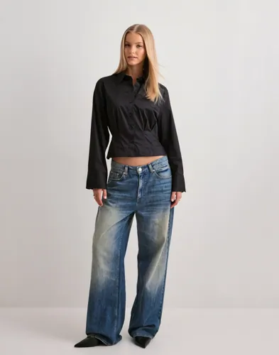 Nelly Pleated Shirt skjortor dam – bild 3