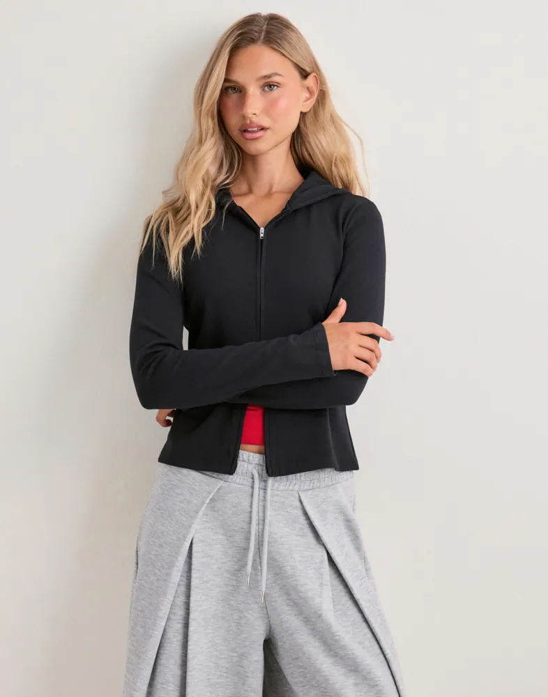 W Nk Chill Knit Ls Fz Top