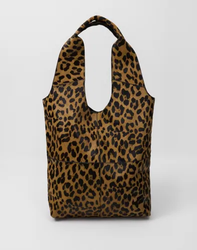 BECKSÖNDERGAARD - Mønstret - Leopa Leather Demi Bag