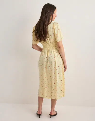 PIECES Pctala Ss Midi Dress Noos Bc midiklänningar dam – bild 3