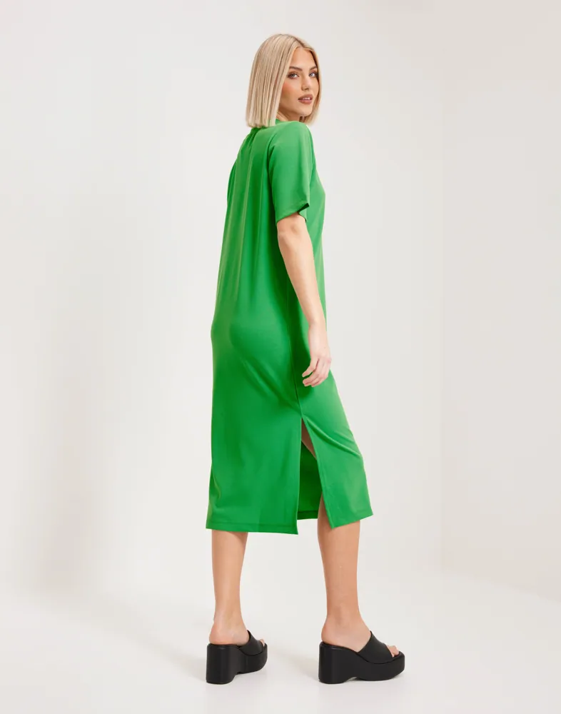 Buy JDY JDYGEGGO LIFE 2/4 T-SHIRT DRESS JR - Kelly Green | Nelly.com