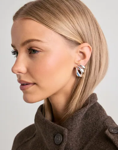 Pilgrim - Silver - Presence Earrings