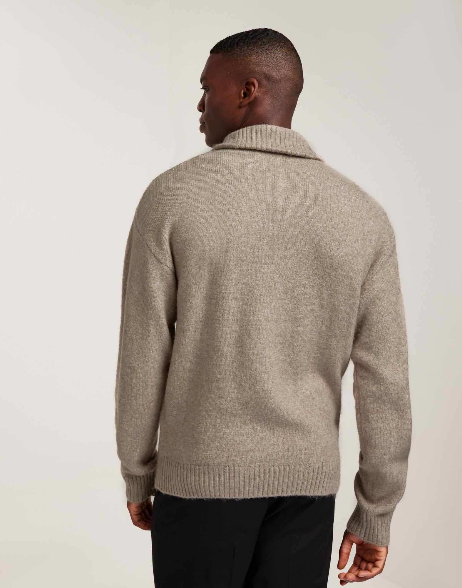 JOROLLIE KNIT HALF ZIP SN