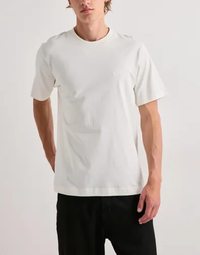 Mads Nørgaard Cotton Jersey Frode Logo Tee Kortärmade t-shirts Vit