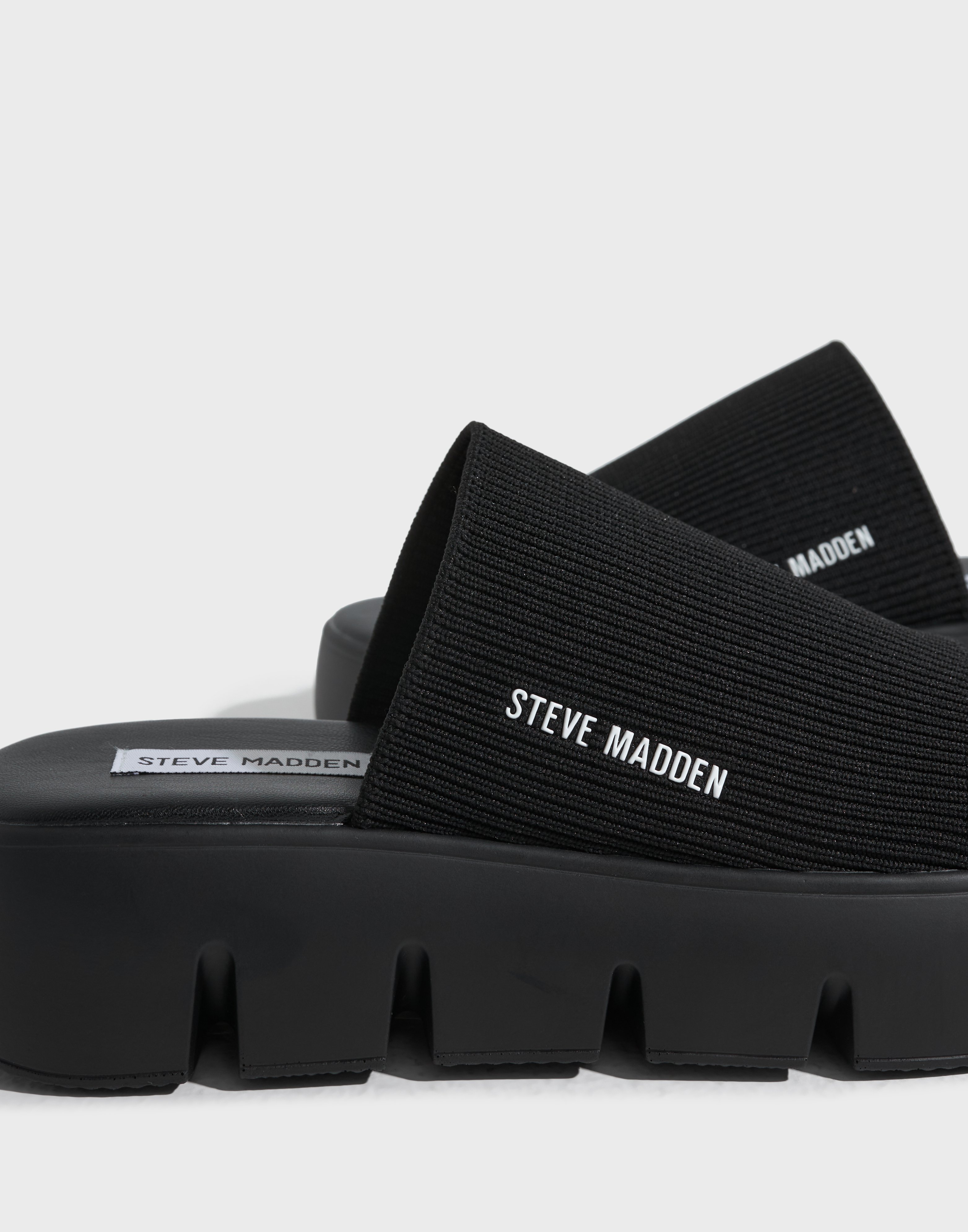Steve Madden☆Big Shot プラットフォーム サンダル♪【送料込】 Buy Steve Madden Big Shot Sandal - Black | Nelly.com