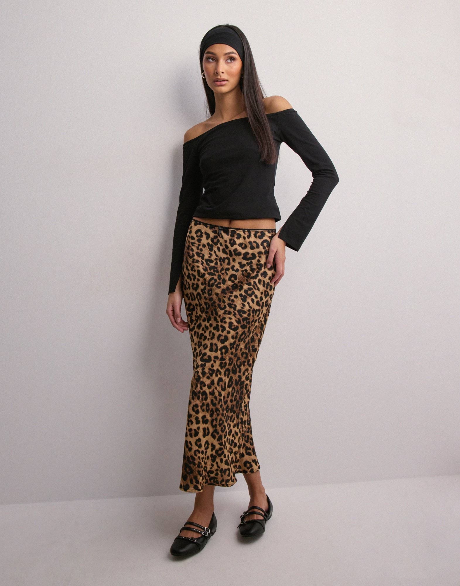 Kp Neo Noir Lola Leo Skirt - Leopard | Nelly.com
