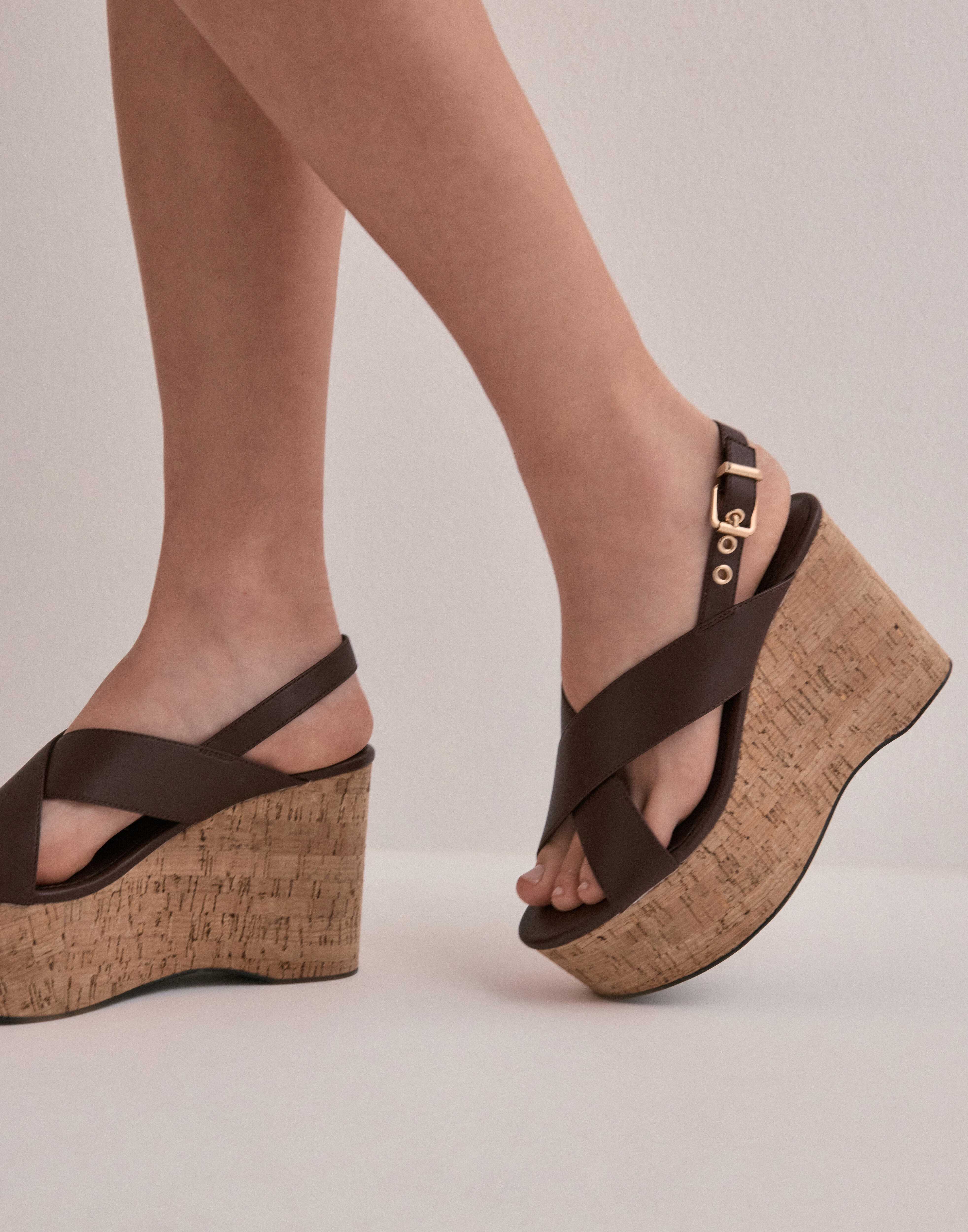 jodi leather espadrille wedge