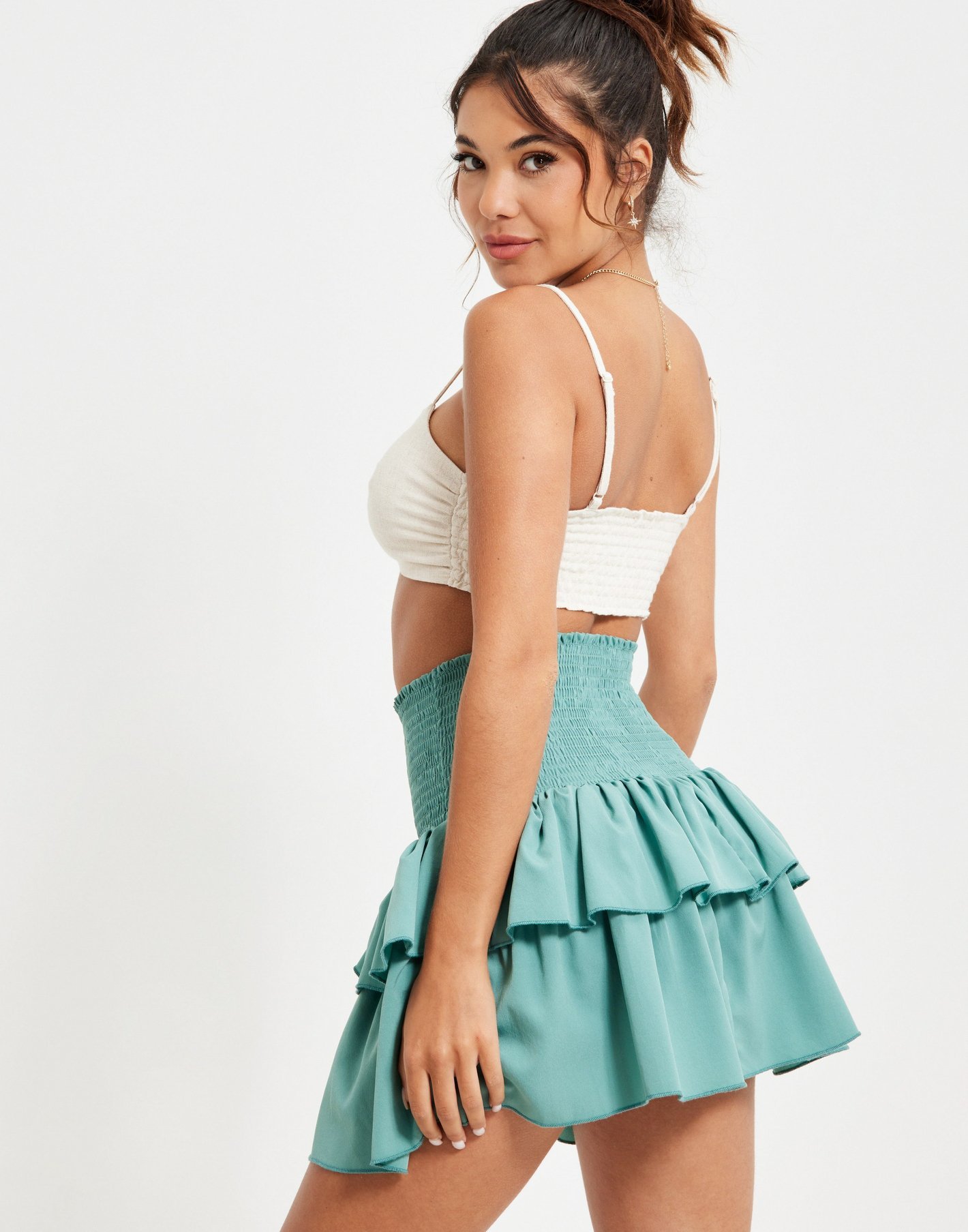 Buy Neo Noir Carin R Skirt - Balsam Green | Nelly.com