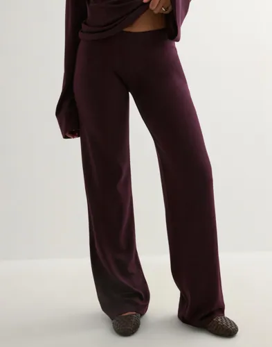 Nelly - Rød - Luxury Low Waist Pants