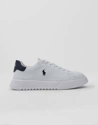 Polo Ralph Lauren Court vita låga sneakers