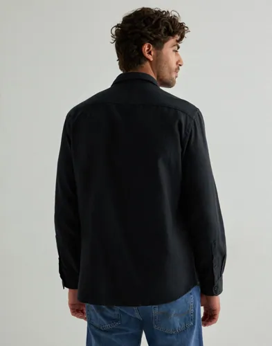 Selected Men Slhregnoah Brushed Twist Shirt Ls N Vardagsskjortor herr – bild 2