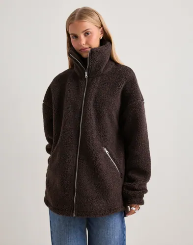 Aim'n - Brun - Pile Jacket — produktbild