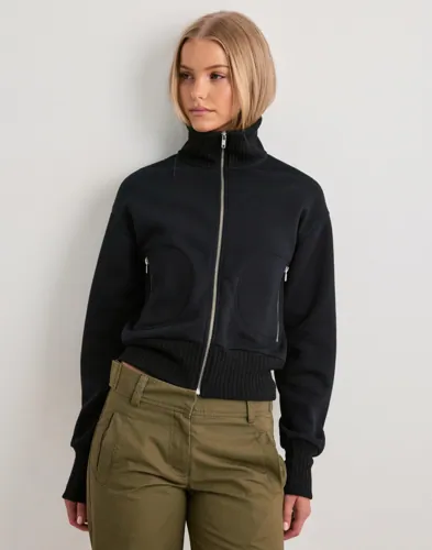 Nelly - Svart - Ultimate Zip Sweat — produktbild