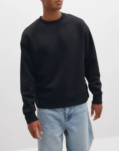 Jack & Jones Jjebarron Sweat Crew Neck Noos Sweatshirts Svart