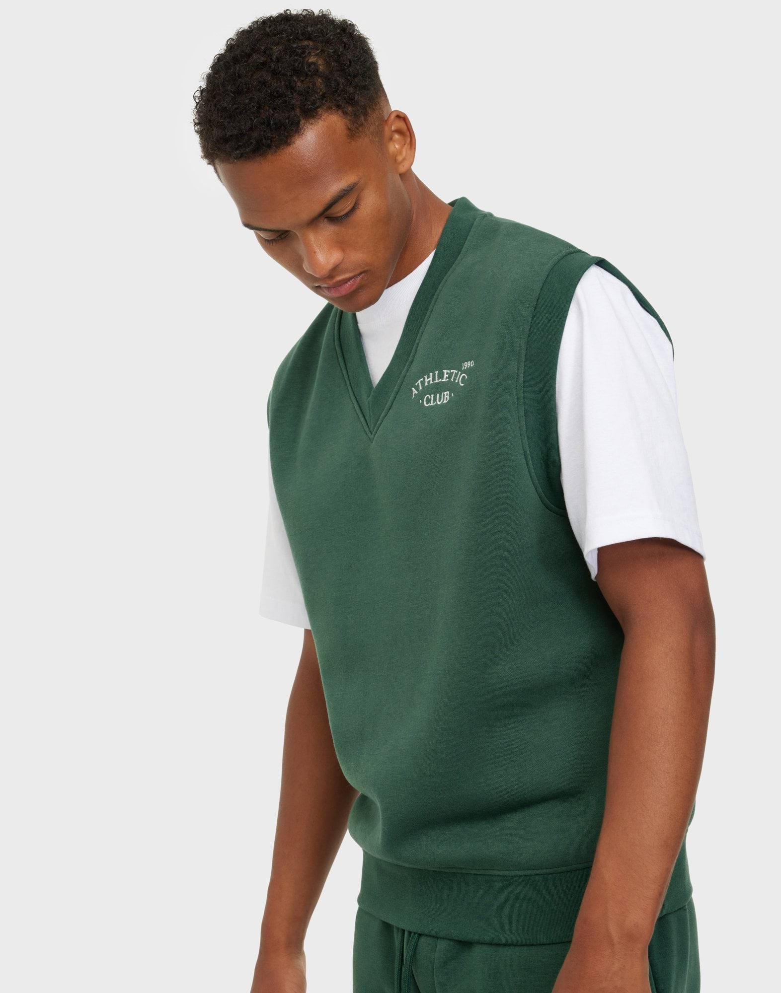 JORTOBIAS SWEAT V-NECK VEST KA