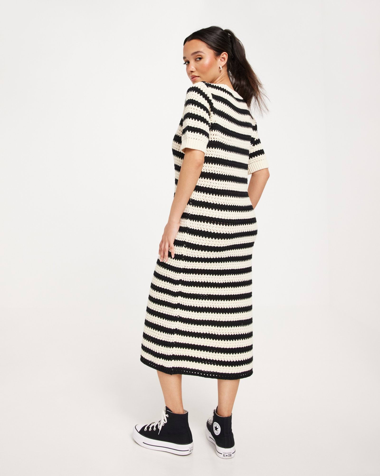 SLFALBY SS LONG KNIT DRESS