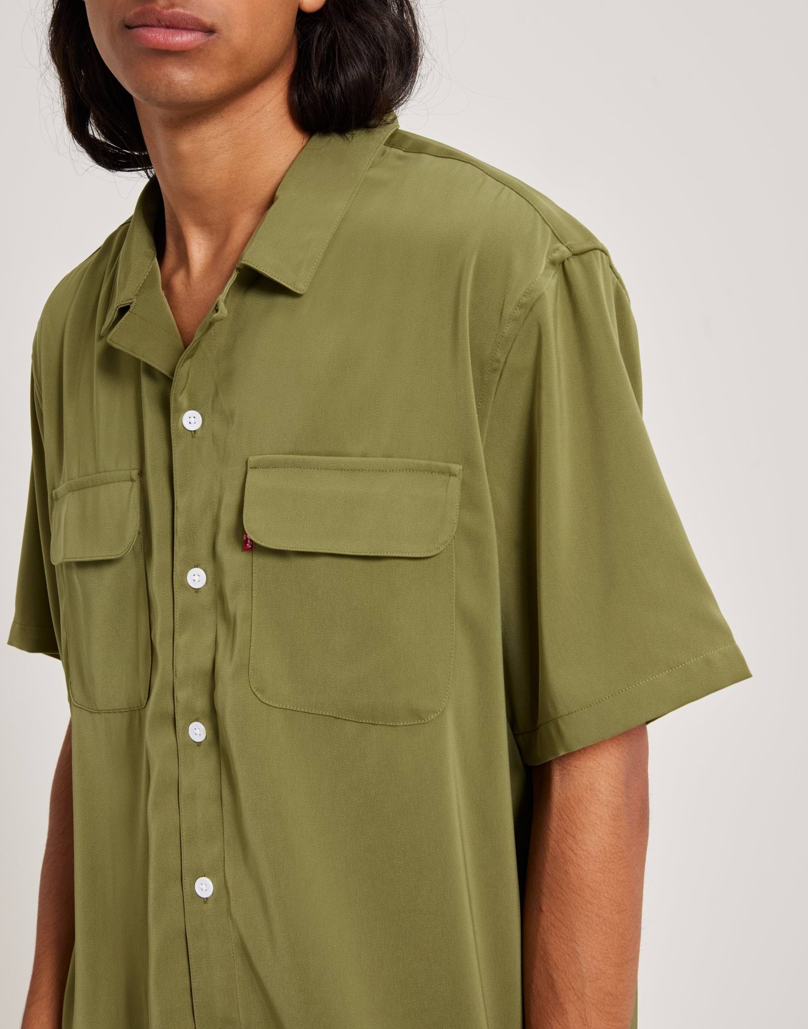 SS PAJAMA SHIRT MARTINI OLIVE