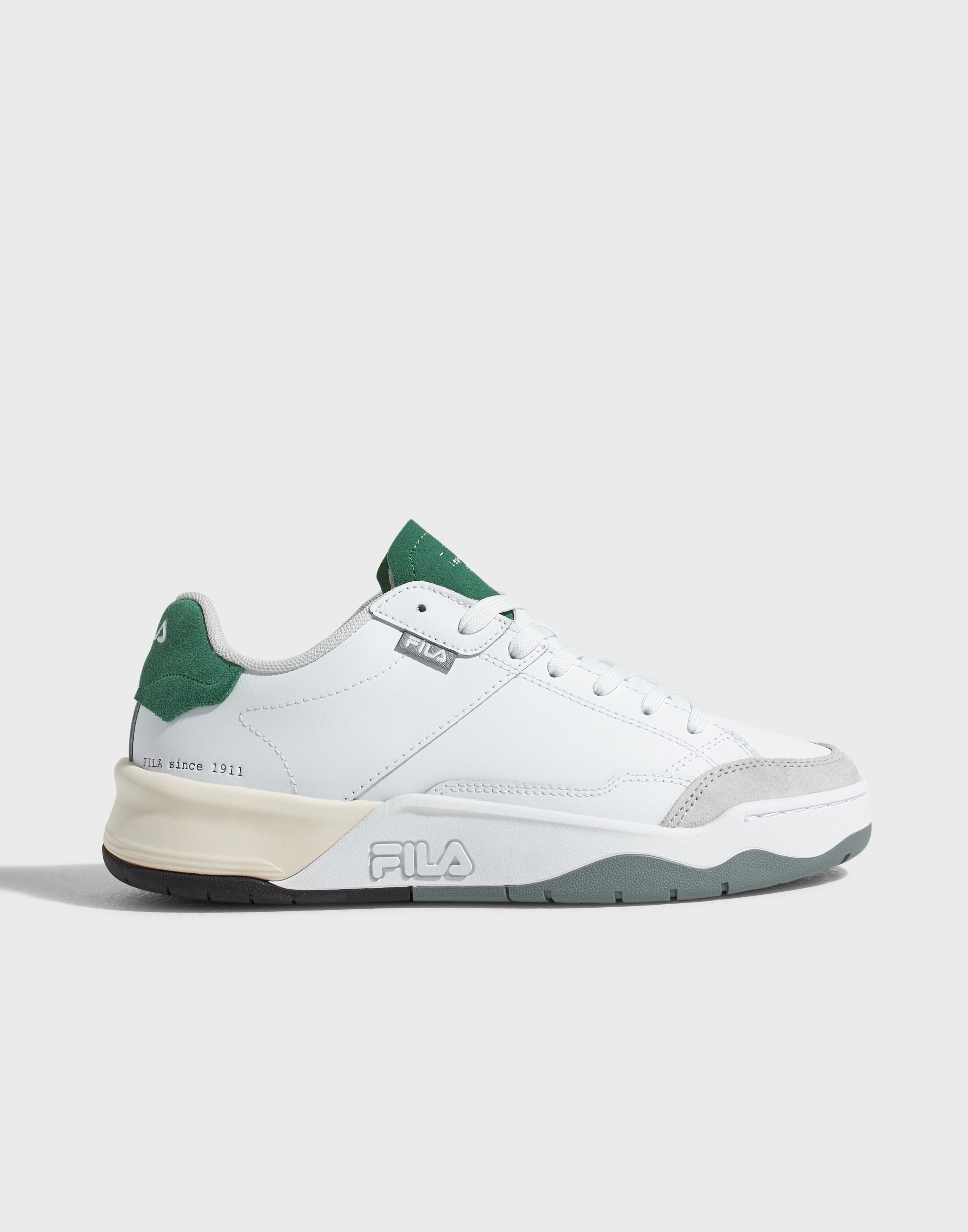 Fila white and green hotsell