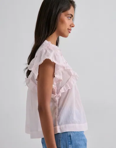 NEO NOIR Jayla S Voile Top blusar dam – bild 2