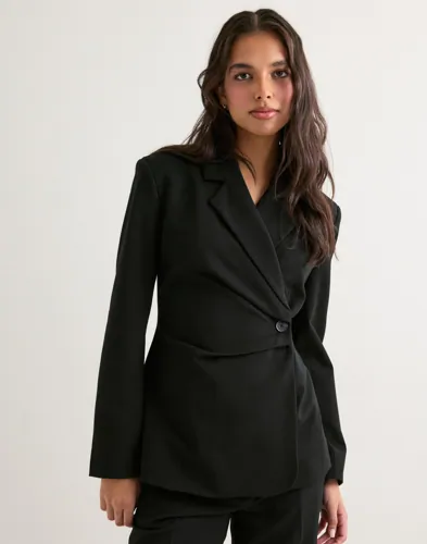 Vero Moda - Sort - Vmvela Ls Wrap Blazer