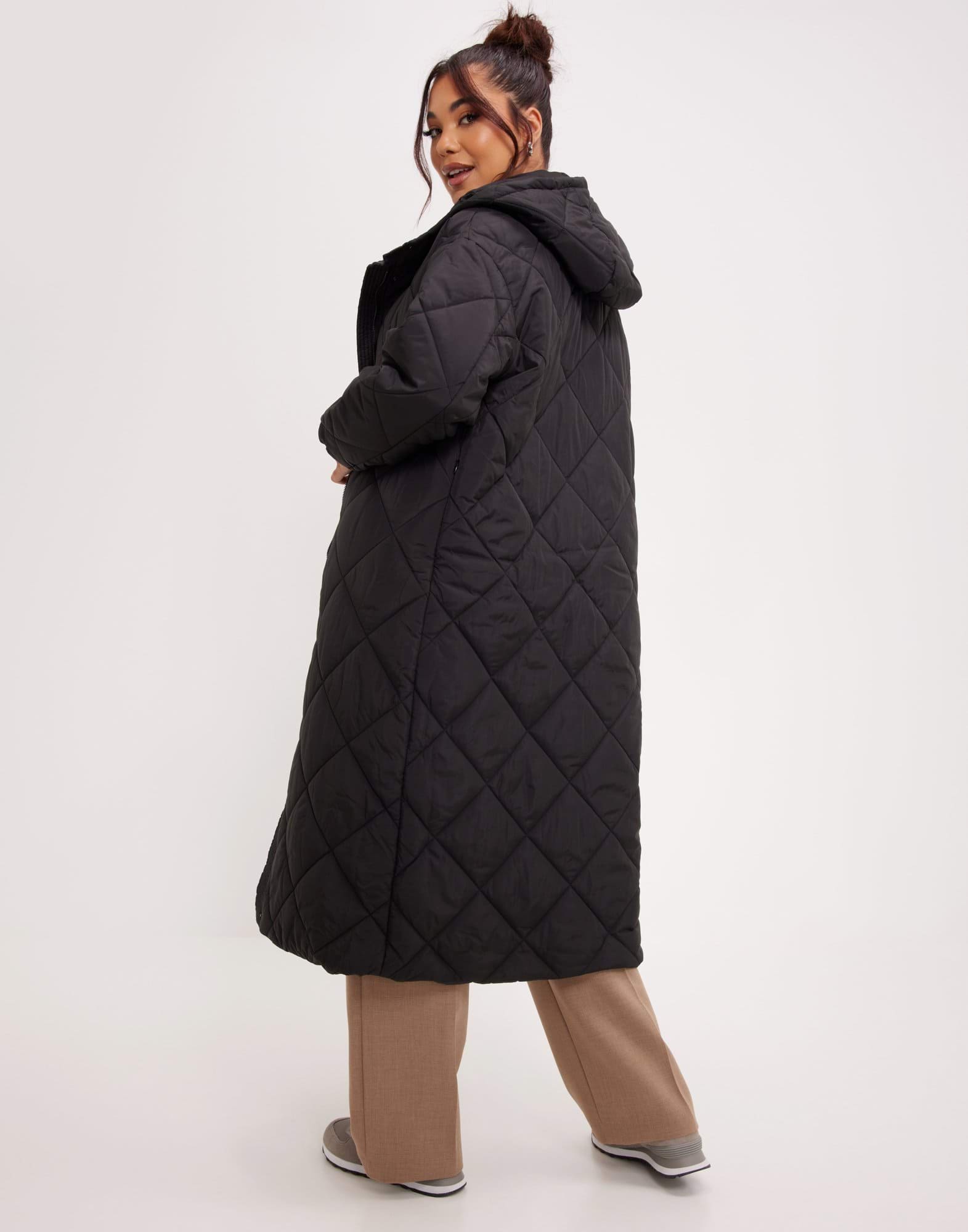 Long padded coat