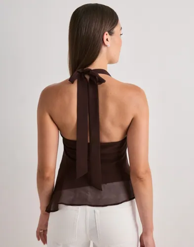 Nelly Flawless Halter Neck Top toppar dam – bild 2