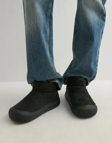 Nelly - Svart - Chunky Mini Boots