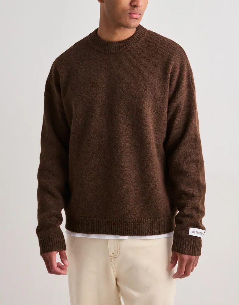 Graham Solid Knit Stickade tröjor