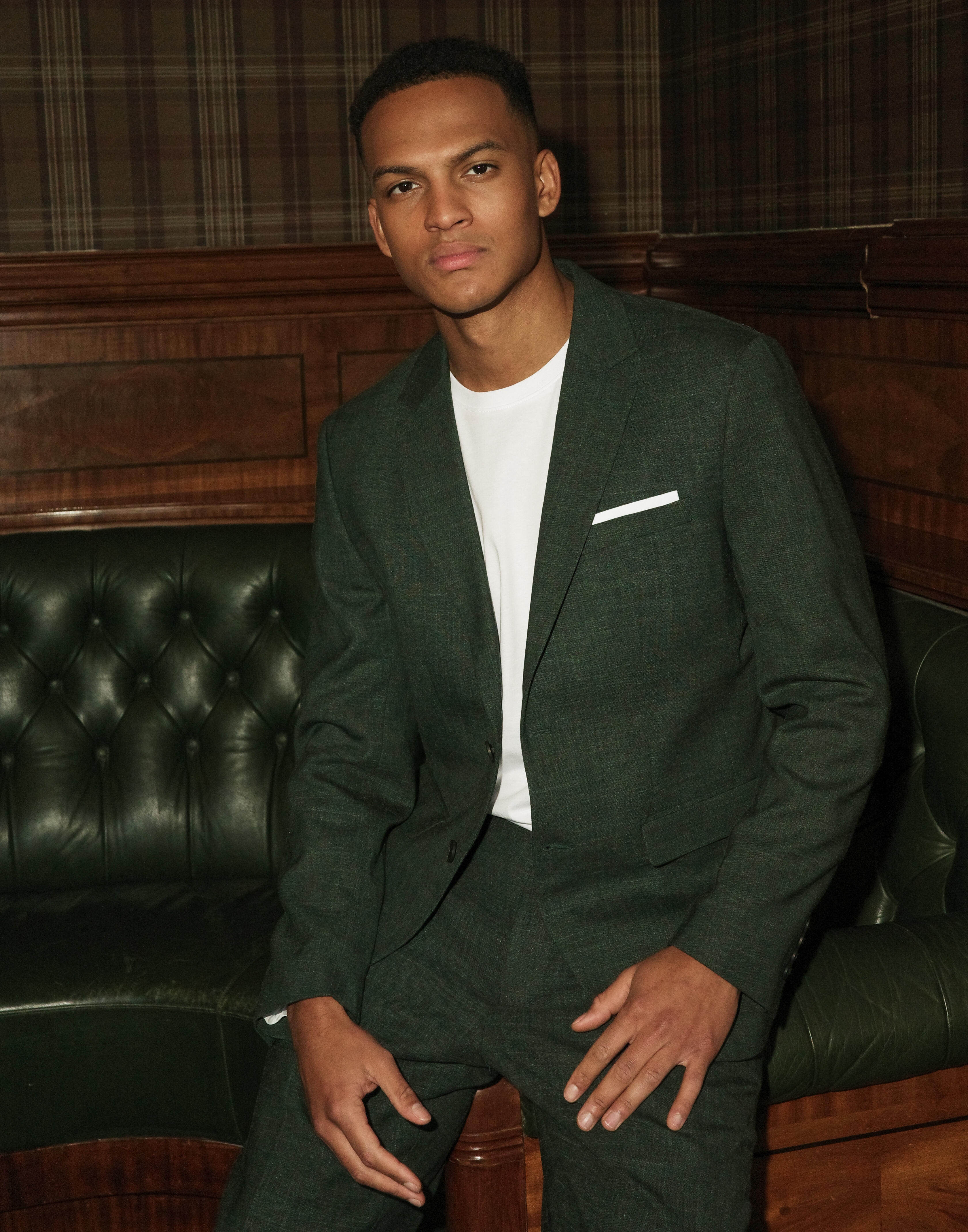 Selected Homme Slhslim-delon Jersey Blz Flex Noos – blazers met één