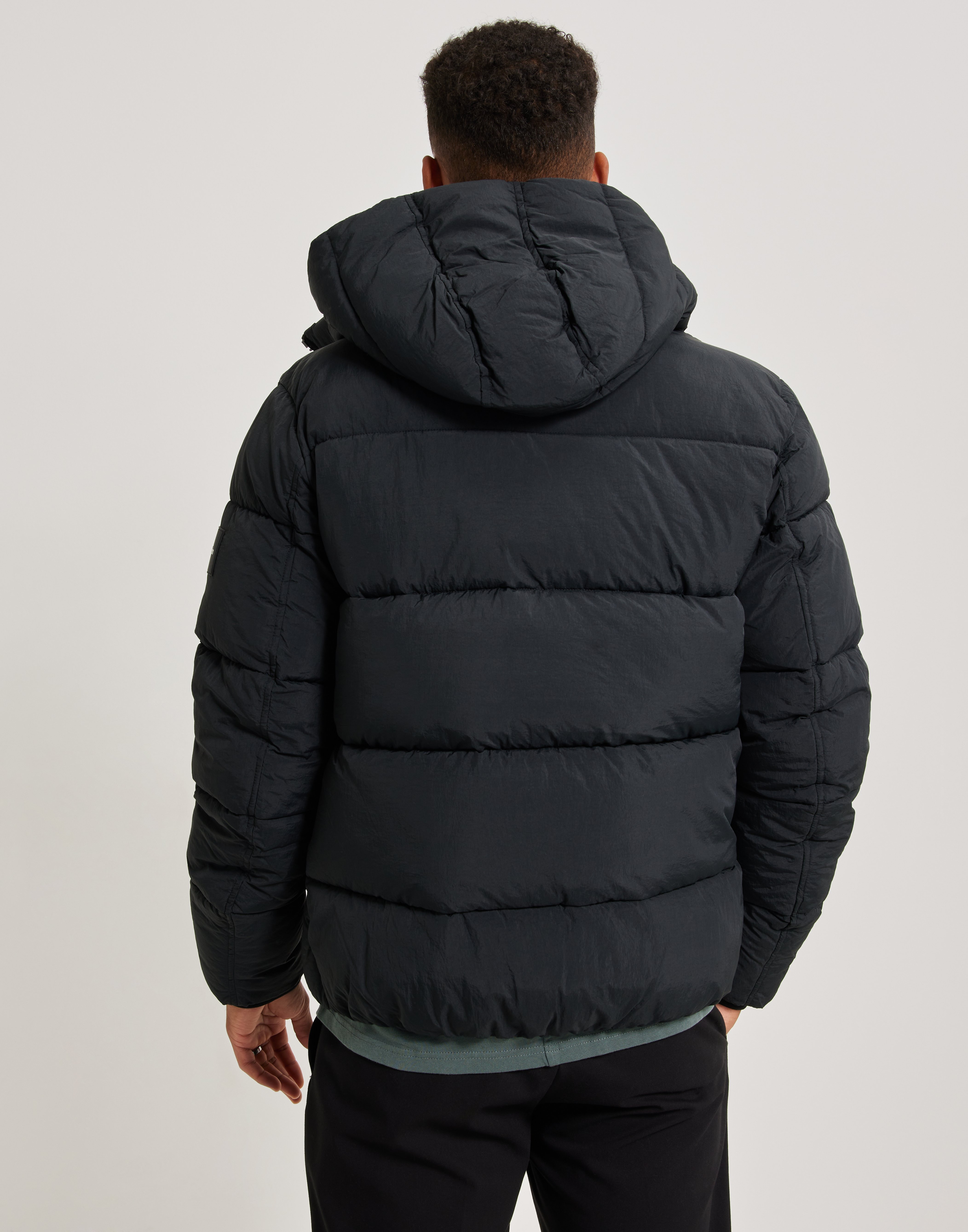 Buy Calvin Klein CRINKLE NYLON PUFFER JACKET Black NLYMAN